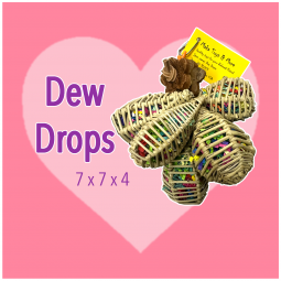Dew Drops! Maka Bird Toys--For Small to Large Birds
