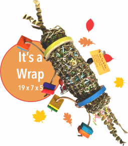 It's A Wrap! Maka Toys--for Small to Larger Birds