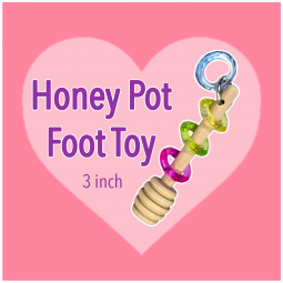 Honey Pot! Foot Toy-Maka Toys-For Small Birds
