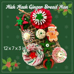 Holiday Mish Mash! Parrot Toy-For Small to Medium Birds