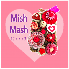 Holiday Mish Mash! Parrot Toy-For Small to Medium Birds