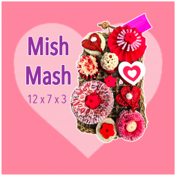 Holiday Mish Mash! Parrot Toy-For Small to Medium Birds